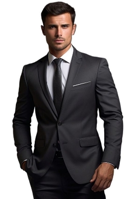 Picture of Black suits blazer for men stylish | High quality suits blazer for men low price