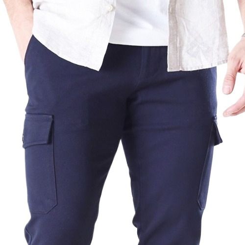 Picture of Low price cargo pants for men blue | high quality mobile pant for men stylish 2024 blue | Six pocket cargo pant for men