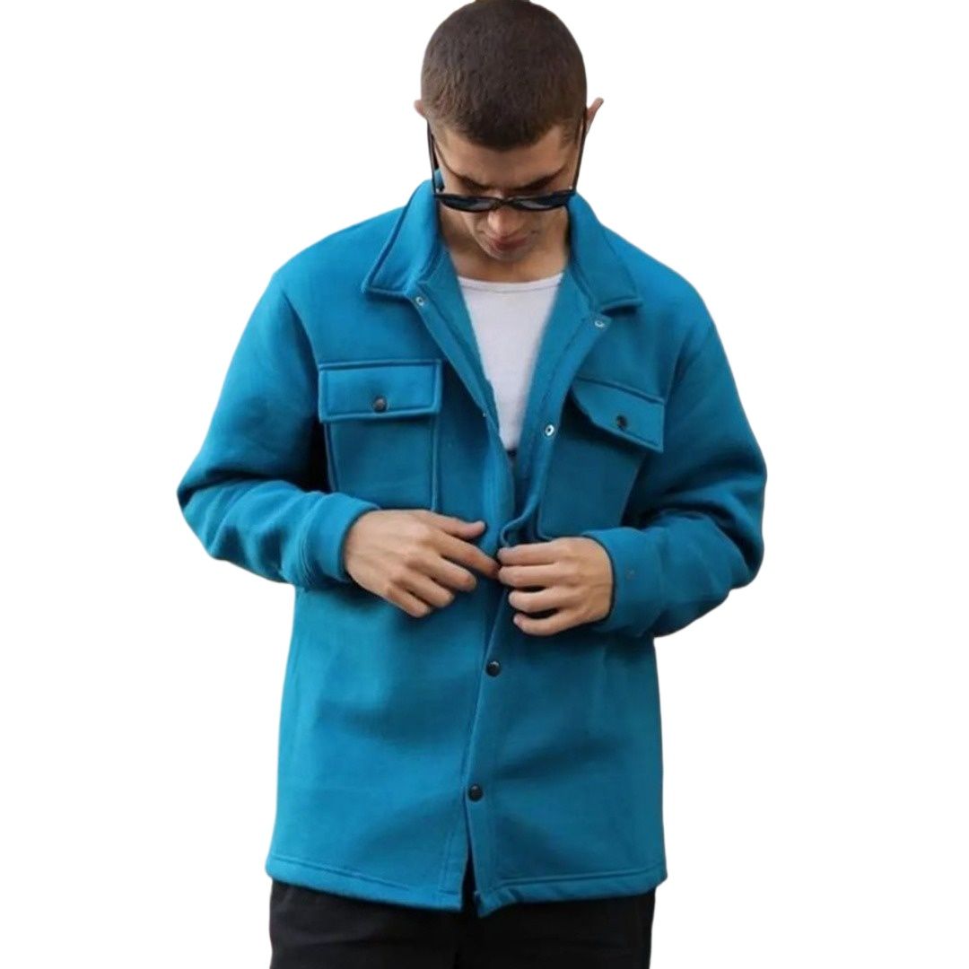 Picture of China blue jacket for men | Blue china jacket for men stylish | Imported china jacket for men stylish 2024 - winter collection for men jaket
