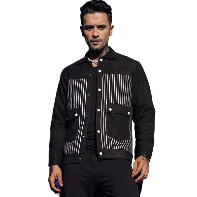 Picture of Varsity jacket for men 2024 new collection | Jacket for men winter china high quality | University jacket for men winter 2024 double part
