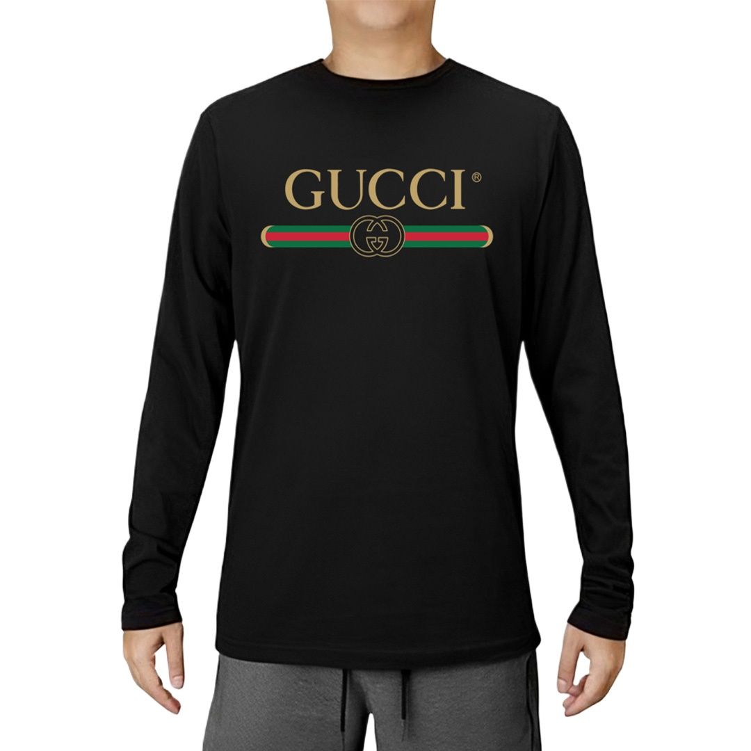Picture of Export quality full sleeve t shirt for men black | Full sleeve t shirt for men cotton | summer t shirt for men half sleeve black | t shirt for men black
