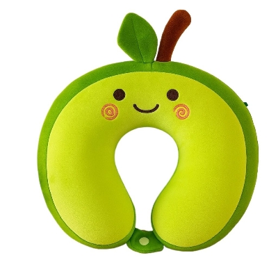Picture of Cute neck pillow for travel women pink | Soft neck pillow for car and bus journey as long time | special gift items for girl friend | Neck treavel pillow for home decor and car decoration |