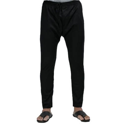 Picture of Cotton black payjama for men new collection 2024 | Black Pajama pant for men