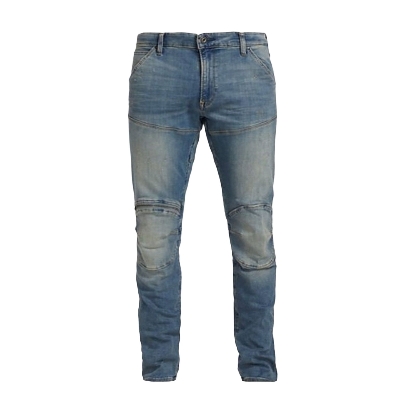 Picture of Blue cargo pant for men jeans styles | Cargo pant for men sky blue colour jence | High quality cargo denim pant for men blue - Blue Stretch cargo pant with wash
