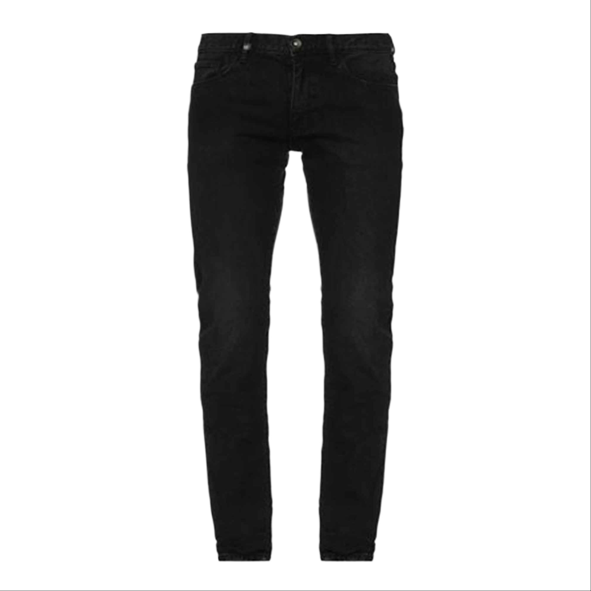 Picture of Black pant for men stylish 2024 | High quality black pant for men jeans styles | Semi narrow black pant for men- Inventive Choice