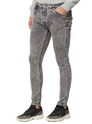 Picture of Pant for men stylish 2024 new full pant | Denim pants for men export quality | Pant for men high quality | Ash colour denim pant for men