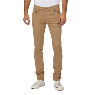 Picture of Khaki color pant for men stylish | Stretch denim pant for men stylish brand | High quality Jeans pant collection for men 2024