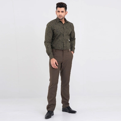 Picture of Low price white shirt for men high quality cotton fabrics | Export quality stripe shirt for men formal and casual stylish | Printed shirt for men new colelction 2024