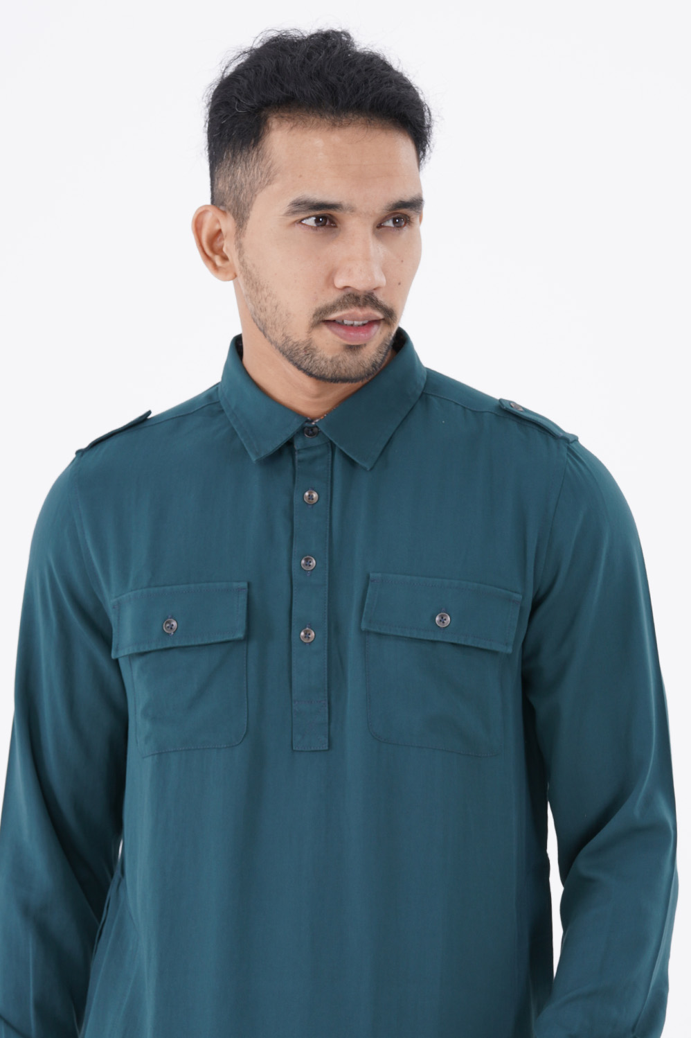 Picture of Premium blue kabli panjabi men | Kabli Panjabi for men blue color | High quality panjabi for men new collection 2024 stylist | kabli panjabi maroon - Pakistani pathan panjabi