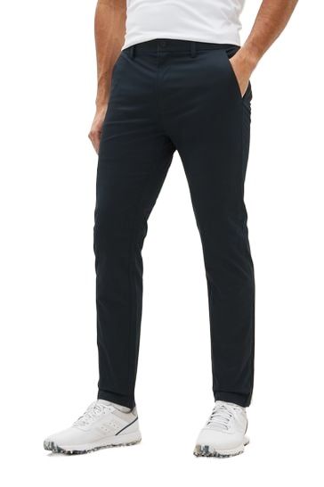 Picture of Black twill pant for men new collection 2024 | Stretch pants for men at low price | High quality formal pant for men | Chinos pant for men black