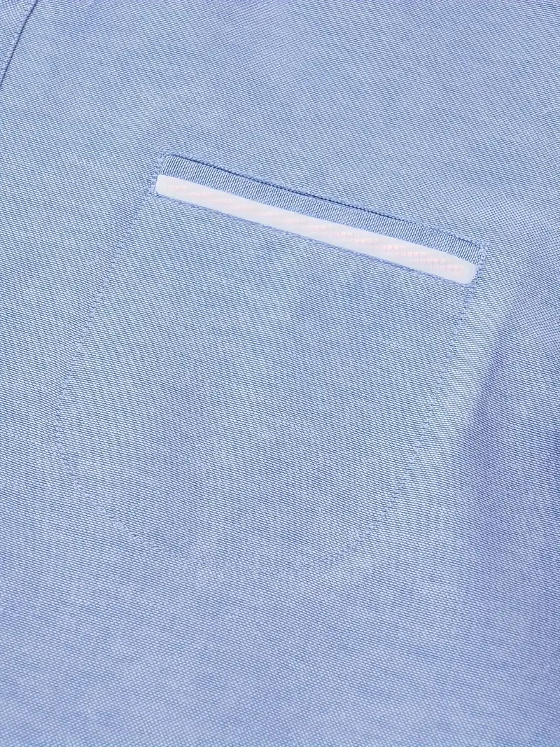 Picture of Low price sky blue shirt for men high quality cotton fabrics | Export quality solid colour shirt for men formal and stylish | Premium quality shirt for men new 2024 brand stylish sky blue colour