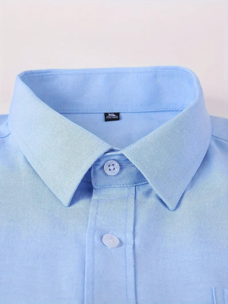 Picture of Low price sky blue shirt for men high quality cotton fabrics | Export quality solid colour shirt for men formal and stylish | Premium quality shirt for men new 2024 brand stylish sky blue colour