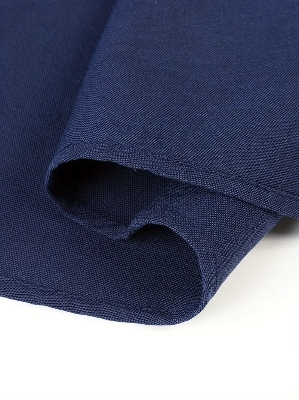 Picture of Low price blue shirt for men high quality cotton fabrics | Export quality solid colour shirt for men formal and stylish | Premium quality shirt for men new 2024 brand stylish backish blue colour
