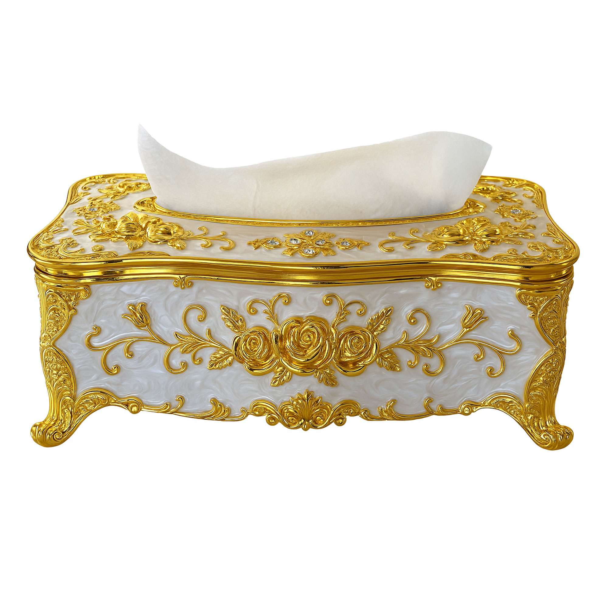 Picture of Tissue box paper holder home decor | Tissue box for dining table | Tissue box home decoration