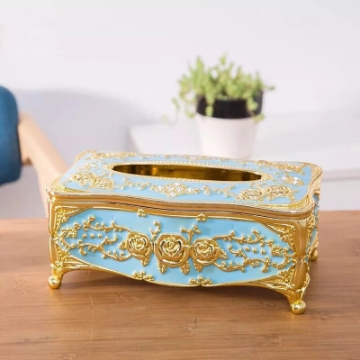 Picture of Tissue box paper holder home decor | Tissue box for dining table | Tissue box home decoration