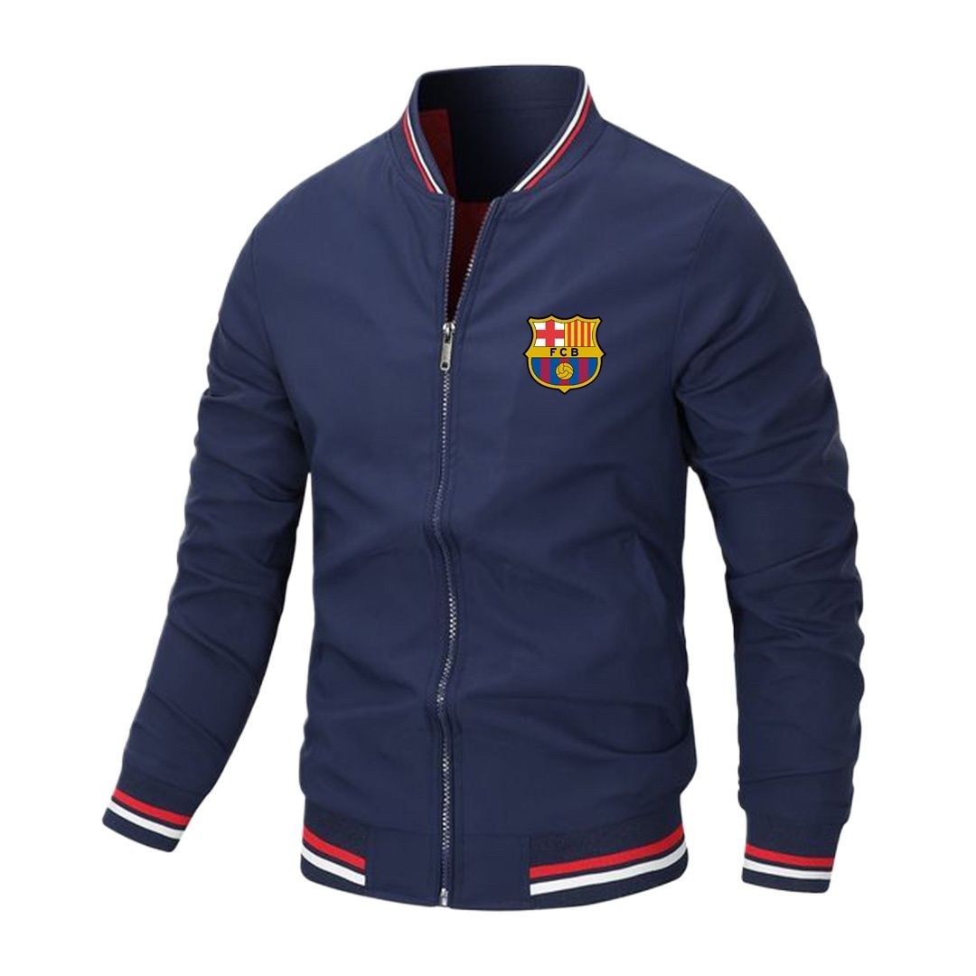 Picture of Blue jacket for men 2024 new collection | Export quality jacket for men winter china high quality | Winter collection for men jacket high quality - Barcelona jacket