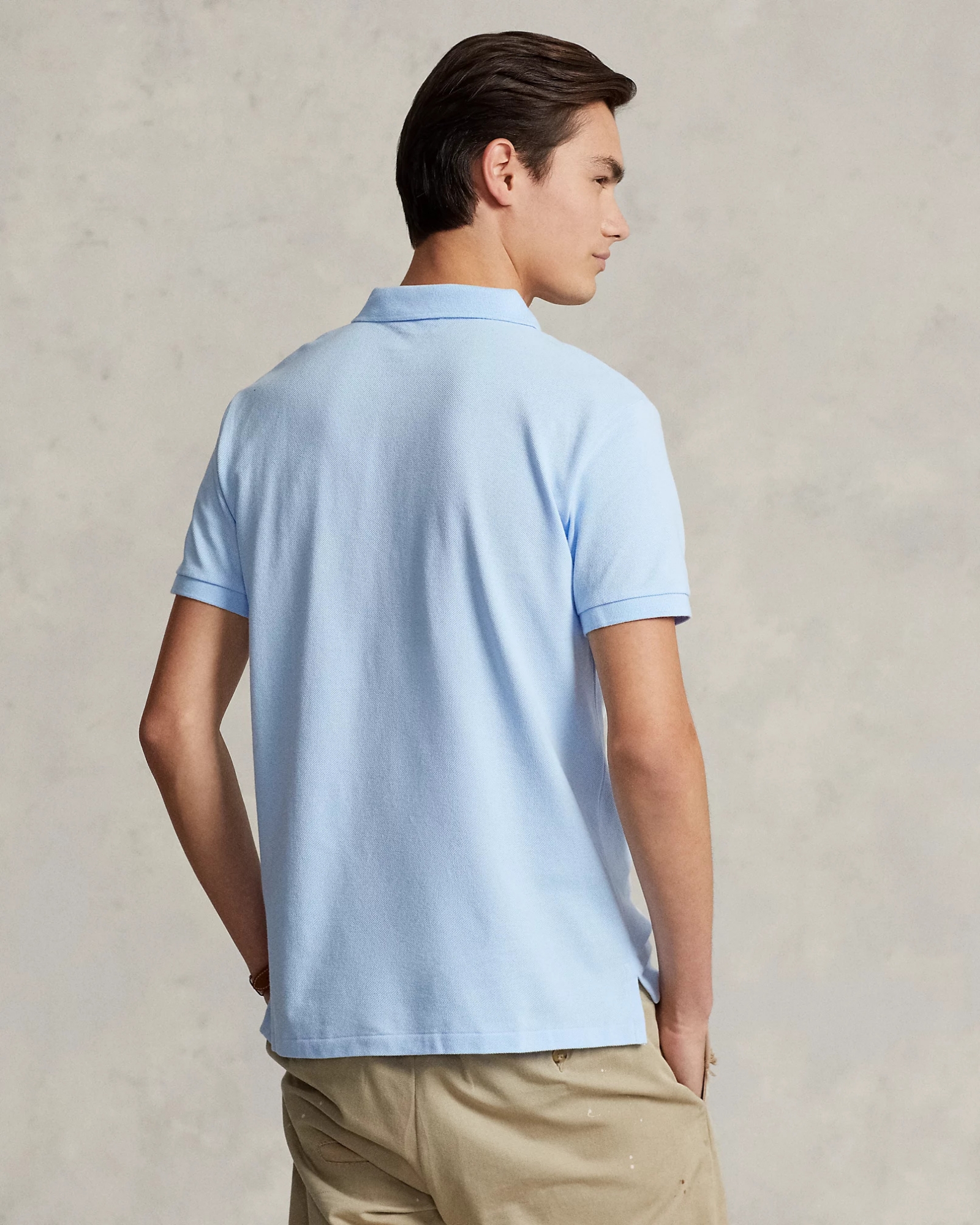Picture of Export quality polo shirt for man new 2024 full brand | Cotton polo shirt for men high quality | Sky blue polo shirt new collection - Polo T shirt