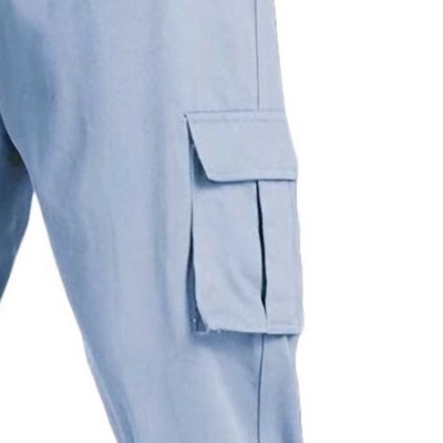 Picture of Six pockets cargo style blue pants for boys 18 years stylish | Pants for boys 14 years new collection of 2024 |  Baby boys pant stylish cargo