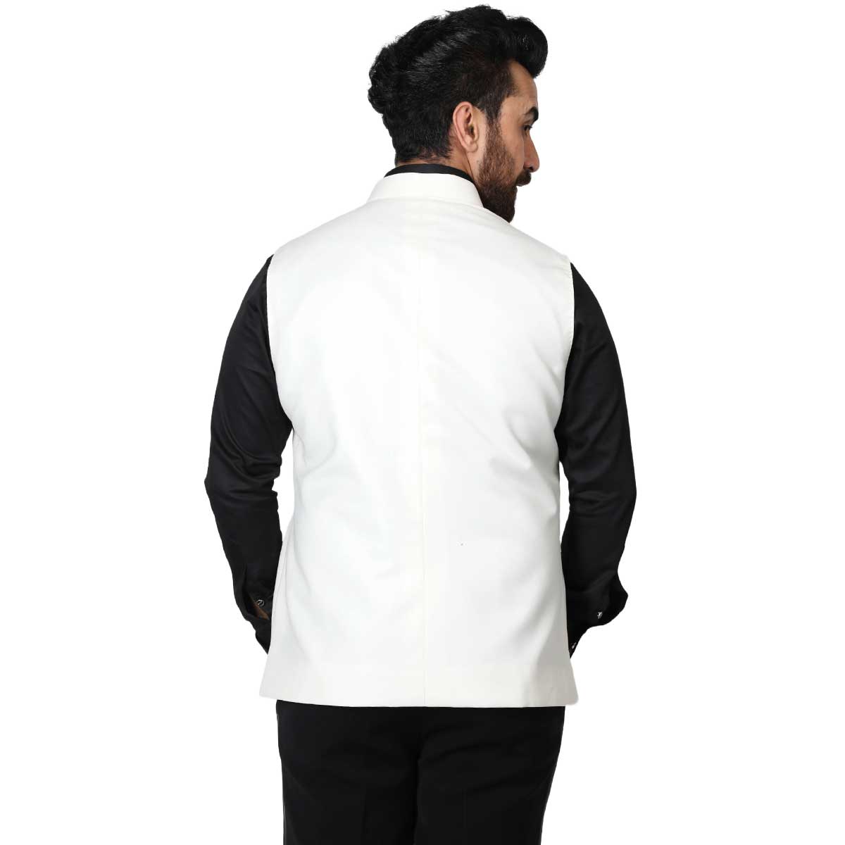 Picture of Premium quality koti for men panjabi white | Stylish waist coat for men formal | nehru jacket for men