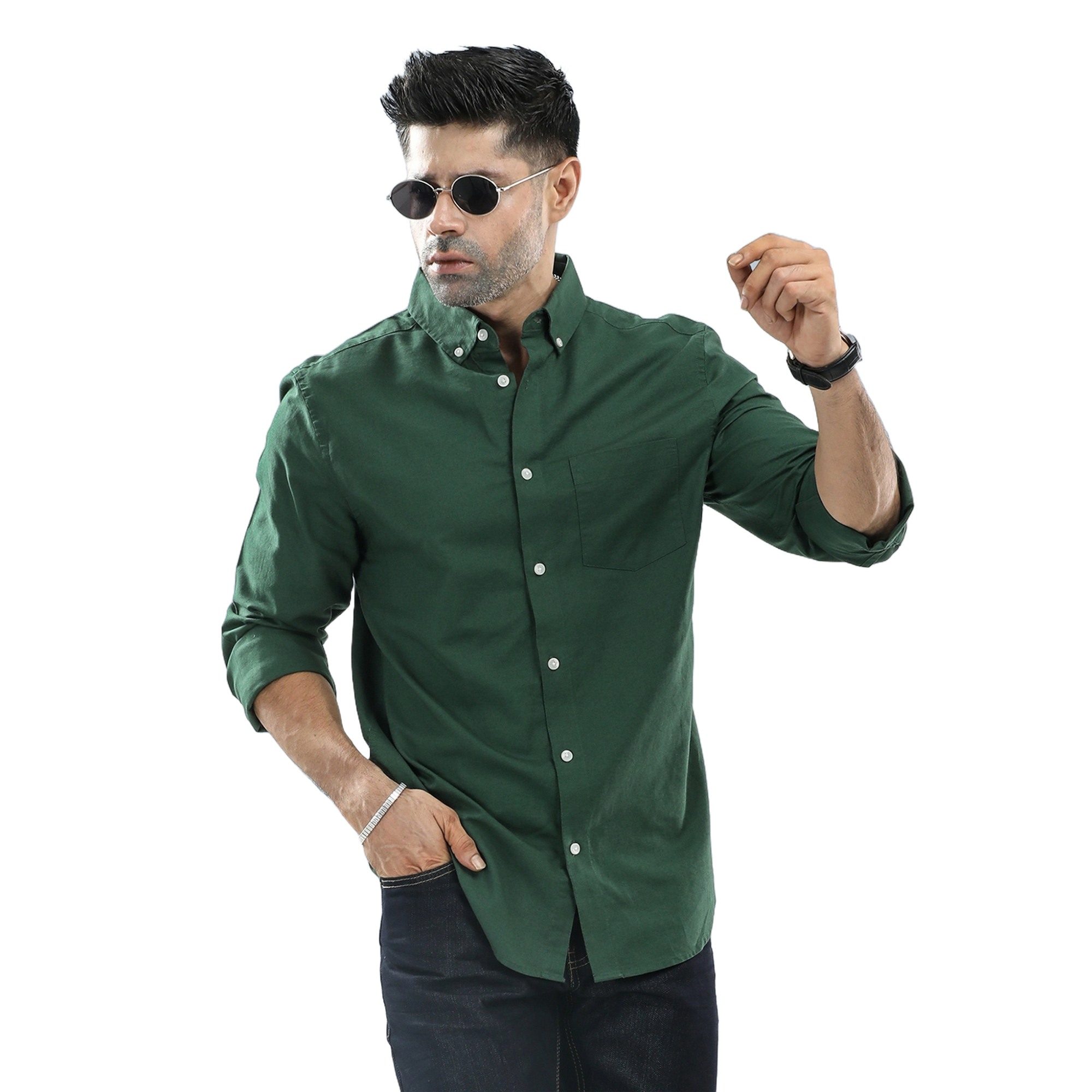 Picture of high quality shirt for men new 2024 brand stylish | Premium white, black, maroon, olive stylish solid color official shirt | Formal and casual shirt for men