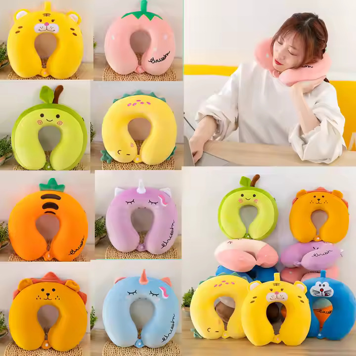 Picture of Premium travelling pillow for women , men and baby | Cute and soft neck pillow for travel | China neck pillow for private car and sofa decorations | Special and surprise gift item for girl friend and boy friend