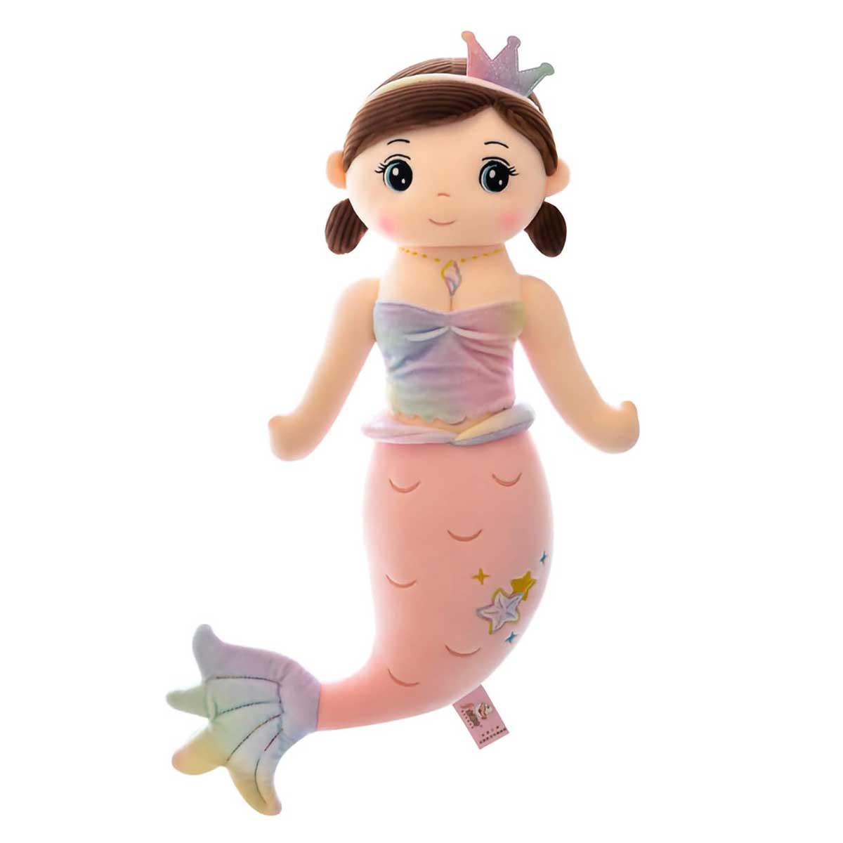 Picture of Imported Colorful Mermaid Princess Plush Pillow – Soft Sea Fish Toy for Kids, Decorative Mermaid Pillow Gift, Ocean-Themed Companion Toy, Ideal for Home Decor & Play – Daraz Exclusive | Mermaid Plush Pillow big size doll– Perfect Birthday Gift Toy