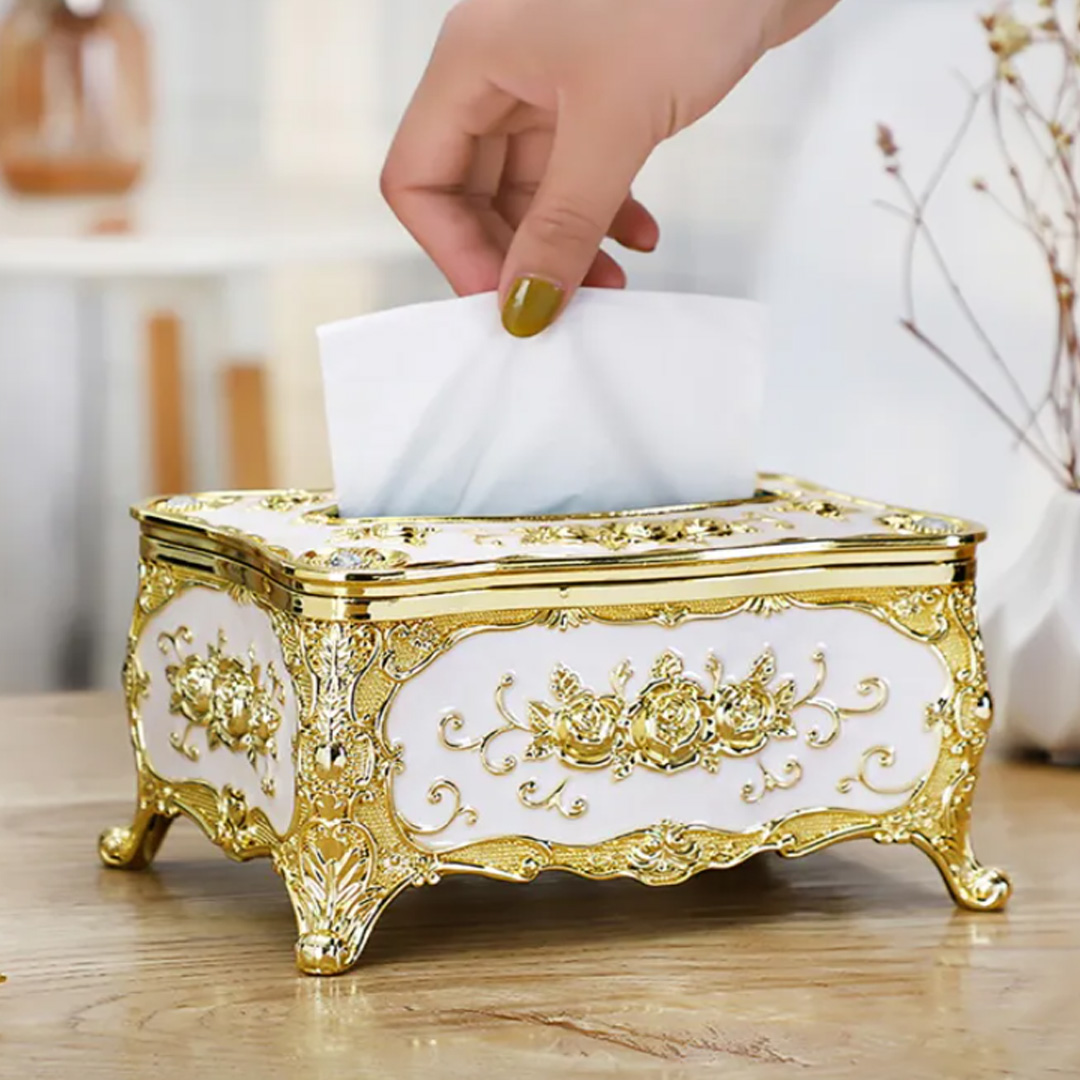 Picture of Tissue box paper holder home decor | Tissue box for dining table | Tissue box home decoration