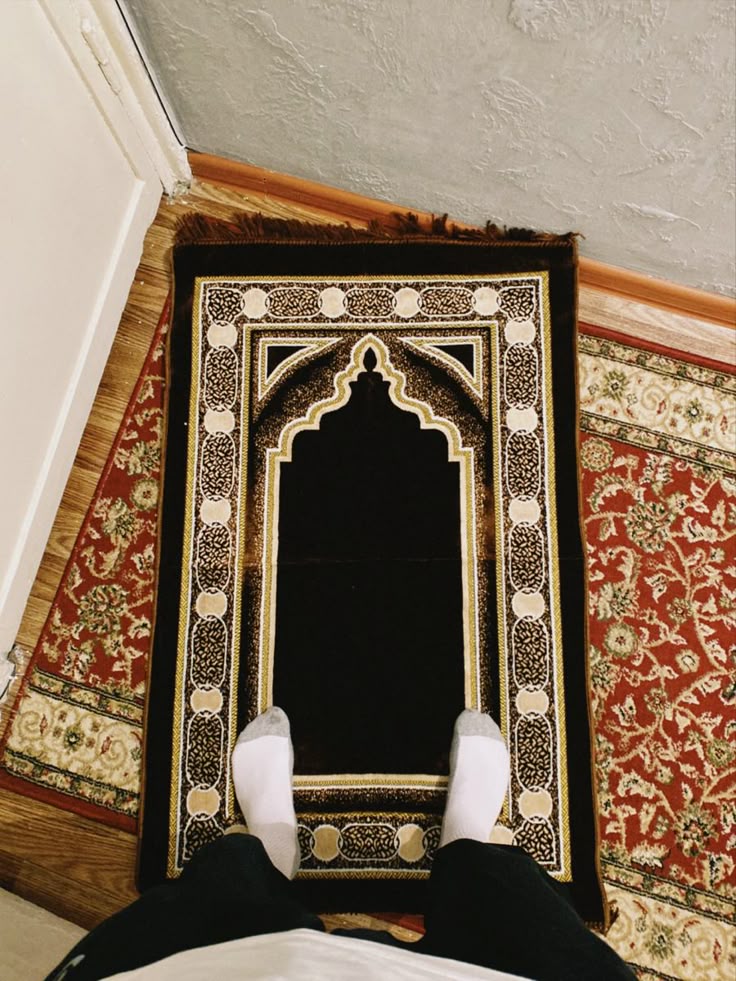 Picture of High-Quality Turkish Namaz Prayer Mats | Premium Quality Turkish janamaz mats - Jaynamaz for prayer