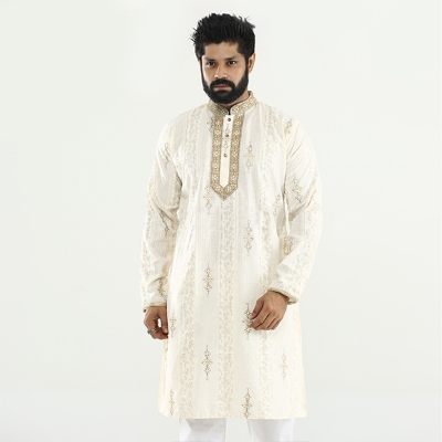 Picture of Eid Panjabi collection for 2025 | Soft cotton panjabi for men |