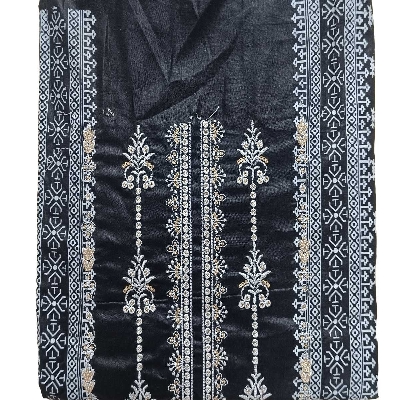 Picture of Unstitched Cotton Print Three Pieces for Women | Indian Unstitched Jorjet/Georgette Embroidery Work Shalwar Kameez Three Piece For Women (3 Piece)