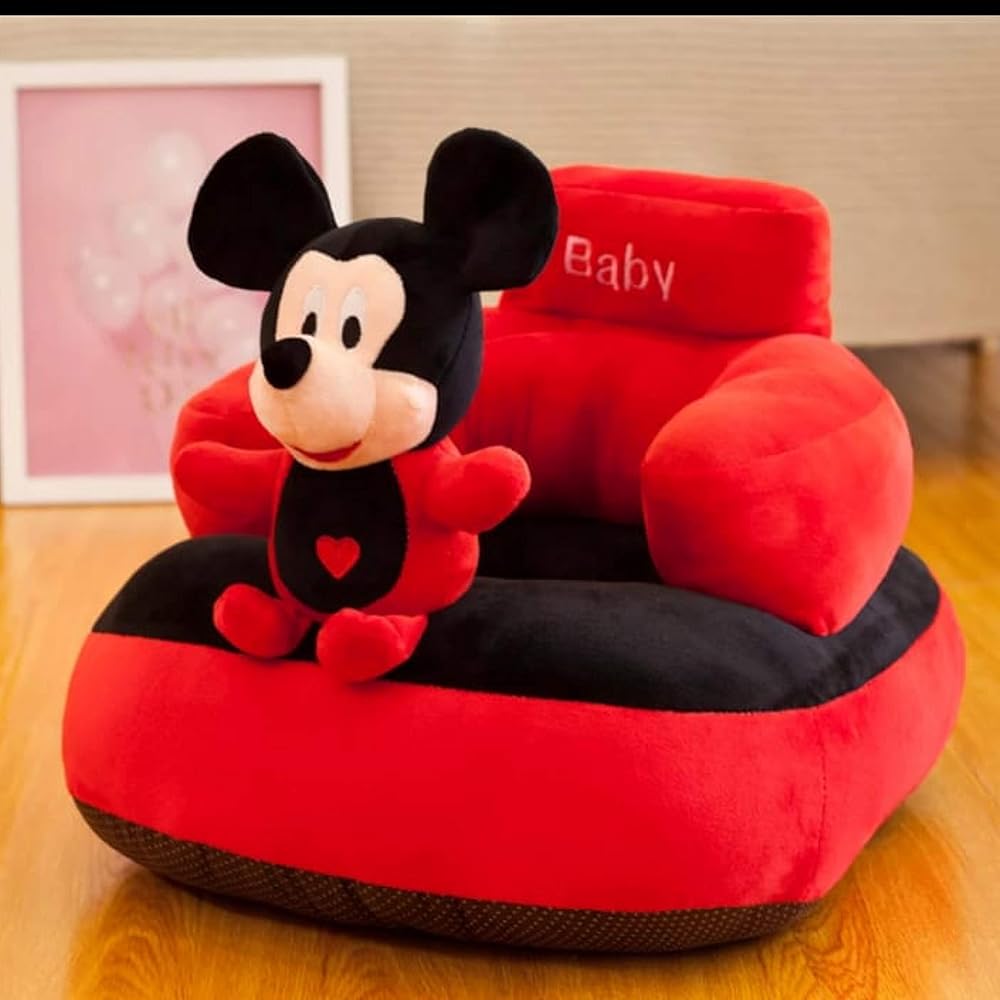Picture of Baby Sitting Chair with Cartoon Design – Fun & Functional Sofa Seat |Soft & Supportive Baby Sitting Sofa – Plush & Safe Learning Seat | Adorable Cartoon Baby Sofa – Helps Babies Sit Up Comfortably | Plush Baby Seat Cushion – Perfect for Learning to Sit |