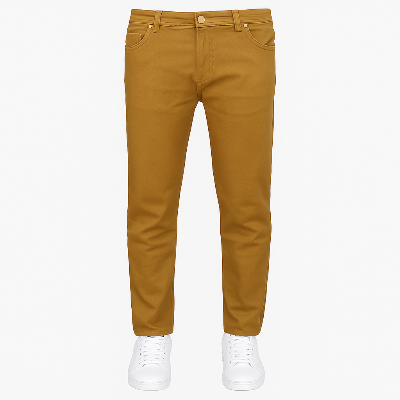 Picture of Men’s Khaki Denim Long Pants – Stylish, Durable, and Comfortable Jeans for Everyday Wear, Work, Travel, or Weekend Casual Outfits | Trendy Men’s Long Khaki Denim Pants – Perfect Blend of Fashion, Function, and Fit for Office, Casual Events, or Daily Use