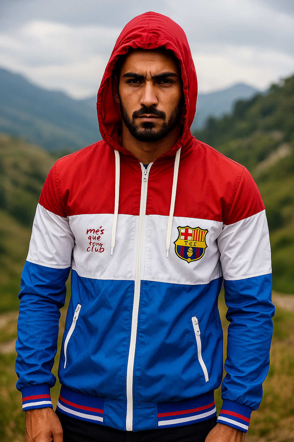 Picture of High quality double part winter biker hoodie jacket collection for men 2025