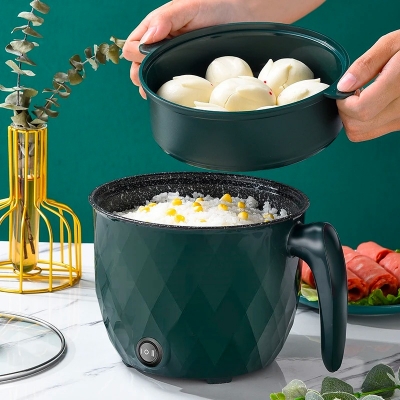 Picture of Original China - Double Layer Electric Rice Cooker 1.8 L Non-stick Pan Electric Cooking Machine Home - Up to 3 People Multifunction Hot Pot | 7 days replacement guarantee