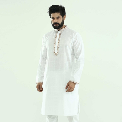 Picture of Exclusive premium cotton panjabi for men new collection 2025 | Wedding panjabi and party panjabi for gift | Low price panjabi