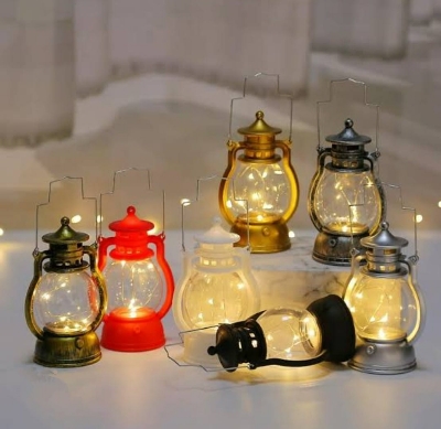 Picture of Retro Style Portable Night Light Kerosene Lamp / Battery