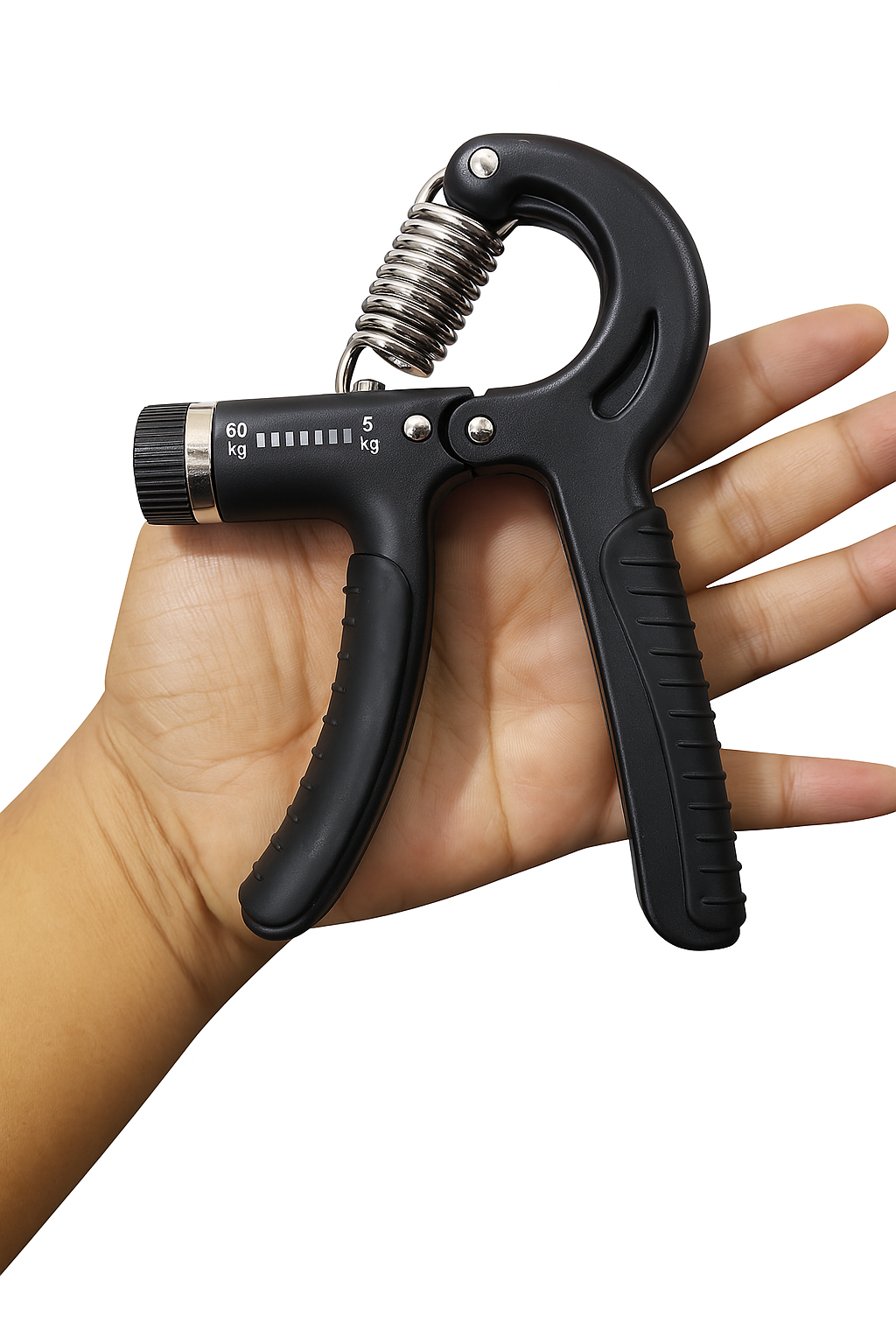 Picture of Adjustable 5-60 Kg Hand Gripper for Men | Heavy Duty Grip Strengthener | Forearm & Finger Workout Tool | Gym & Home Fitness Equipment | Wrist Trainer for Muscle Building