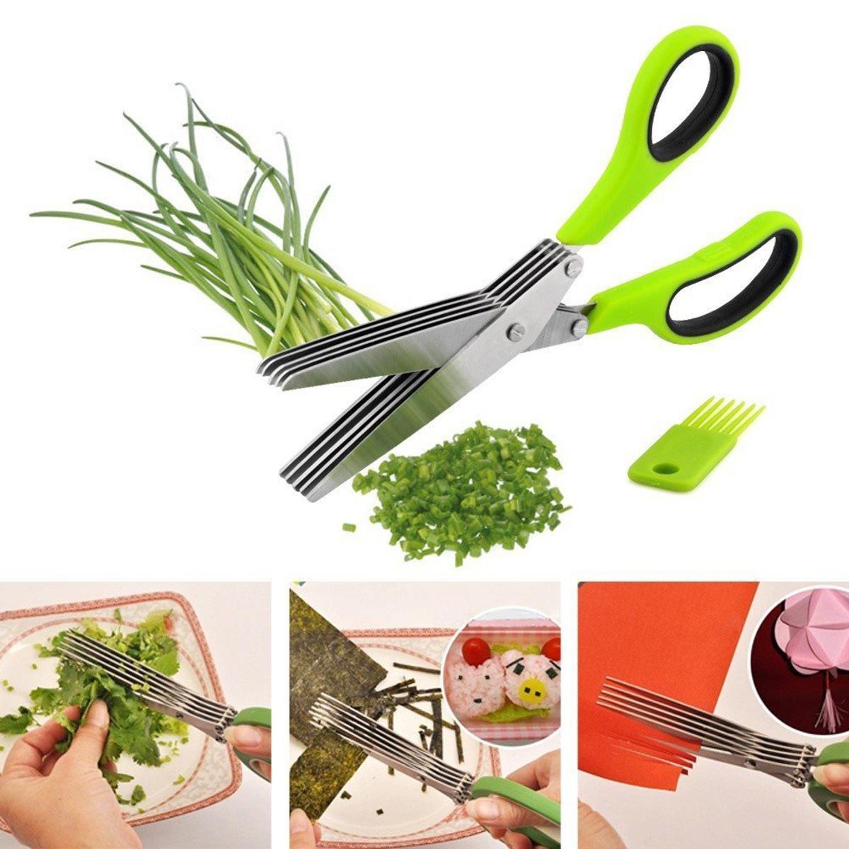 Picture of 5 Layer Scissor for Vegetables Cutting ( Kichen Tool)