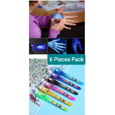 Picture of 3 in 1 invisible Magic Pen (6 Pieces)