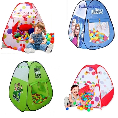 Picture of 1 Piece Kid's Tent House (84×84×92 cm) with 50 plustic Balls