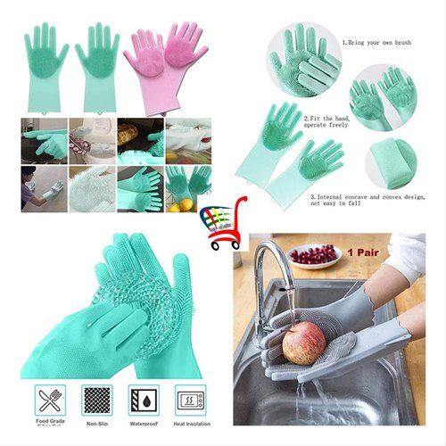 Picture of Silicone Hand Gloves 1 pair
