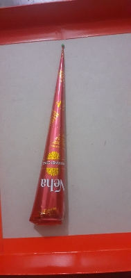 Picture of 2 Pieces Neha red color mehedi cones -2 pieces