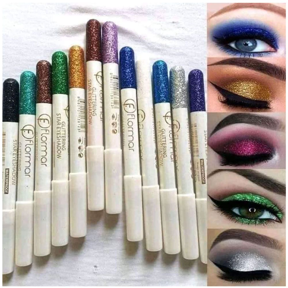 Picture of Fourmour Glitter Eyeshadow Pencil 12 pieces