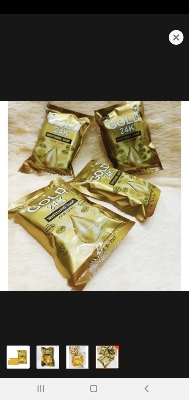 Picture of 3 Pieces Gold 24k Soap bar 80×3 grams
