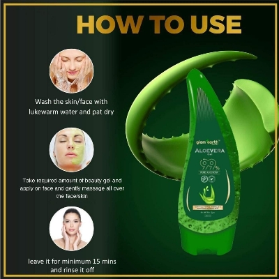 Picture of Aloevera 99% Soothing Gel for smooth and moisturize body