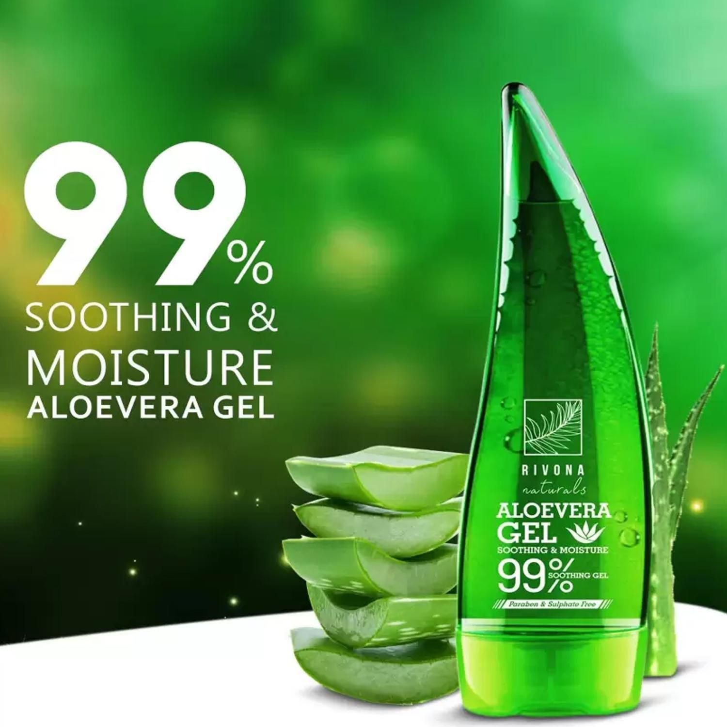 Picture of Aloevera 99% Soothing Gel for smooth and moisturize body