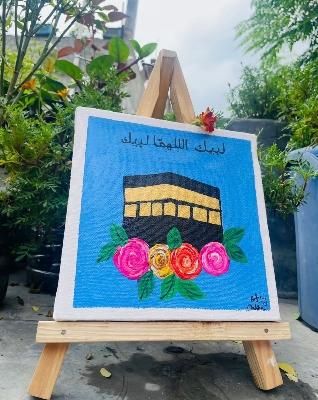 Picture of Hand Painted Art or Painting for Home Decor (7×7" size)