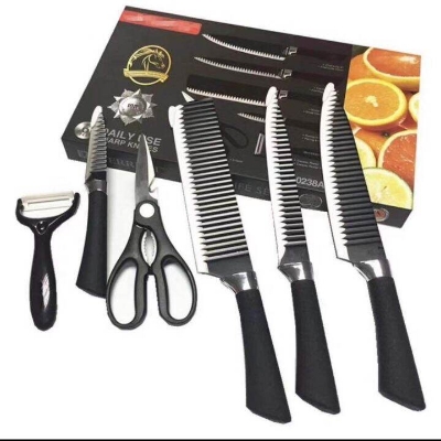 Picture of 6 Pieces Multifunctional Zepter Knife set for kichen