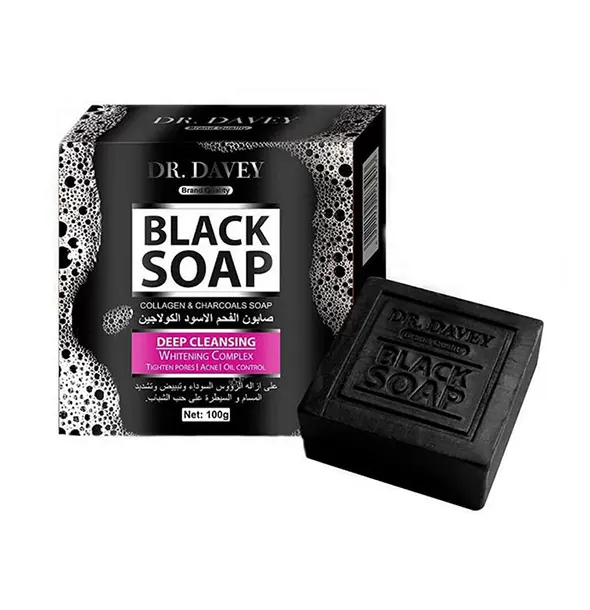 Picture of Dr. Davey Black Soap 100g