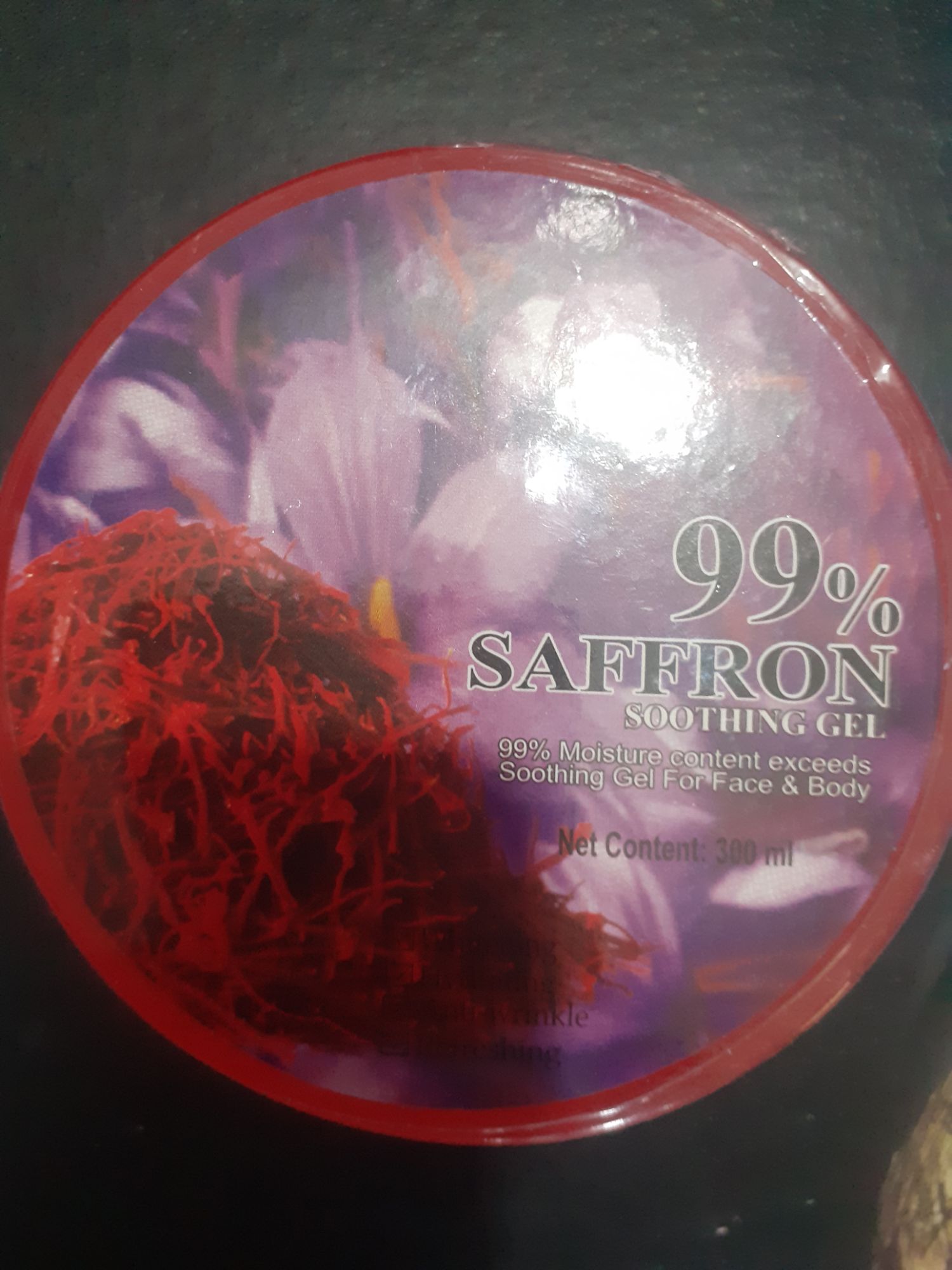 Picture of Saffron 99% Soothing Gel (300 ml) for all types of skins